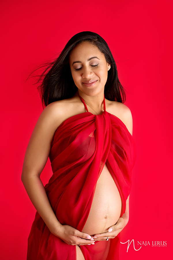 draya michele inspired maternity shoot chicago IL