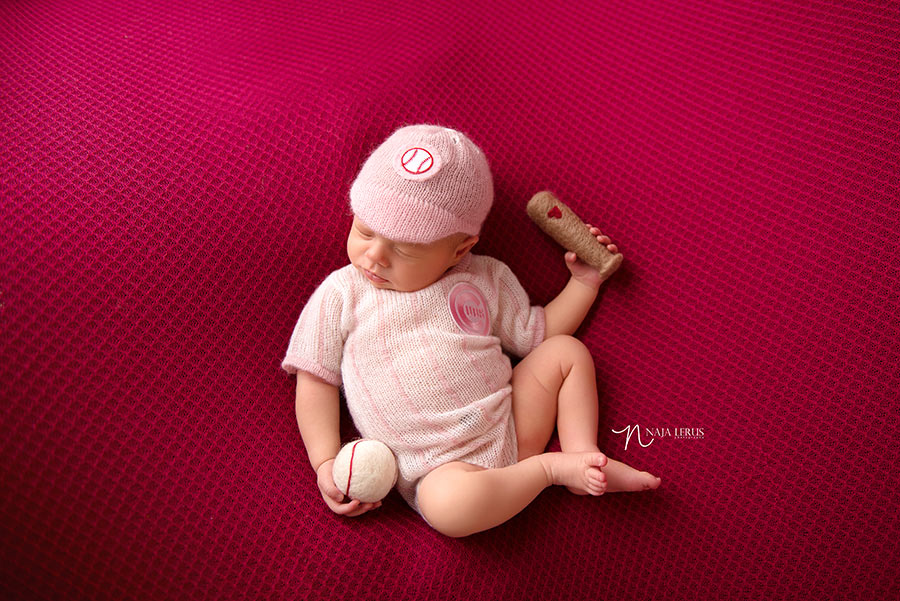 chicago cubs newborn custom outfit for newborn