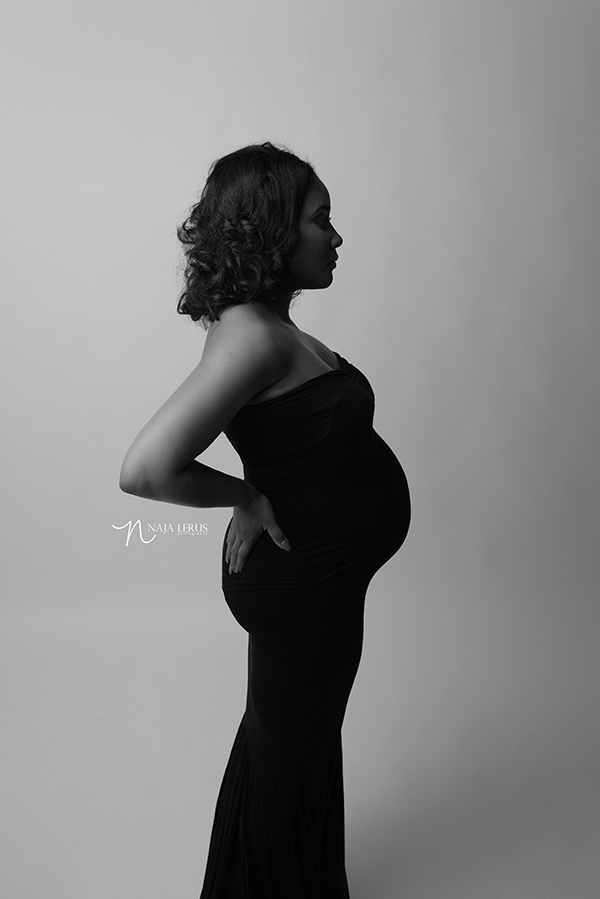 chicago IL maternity high fashion photography