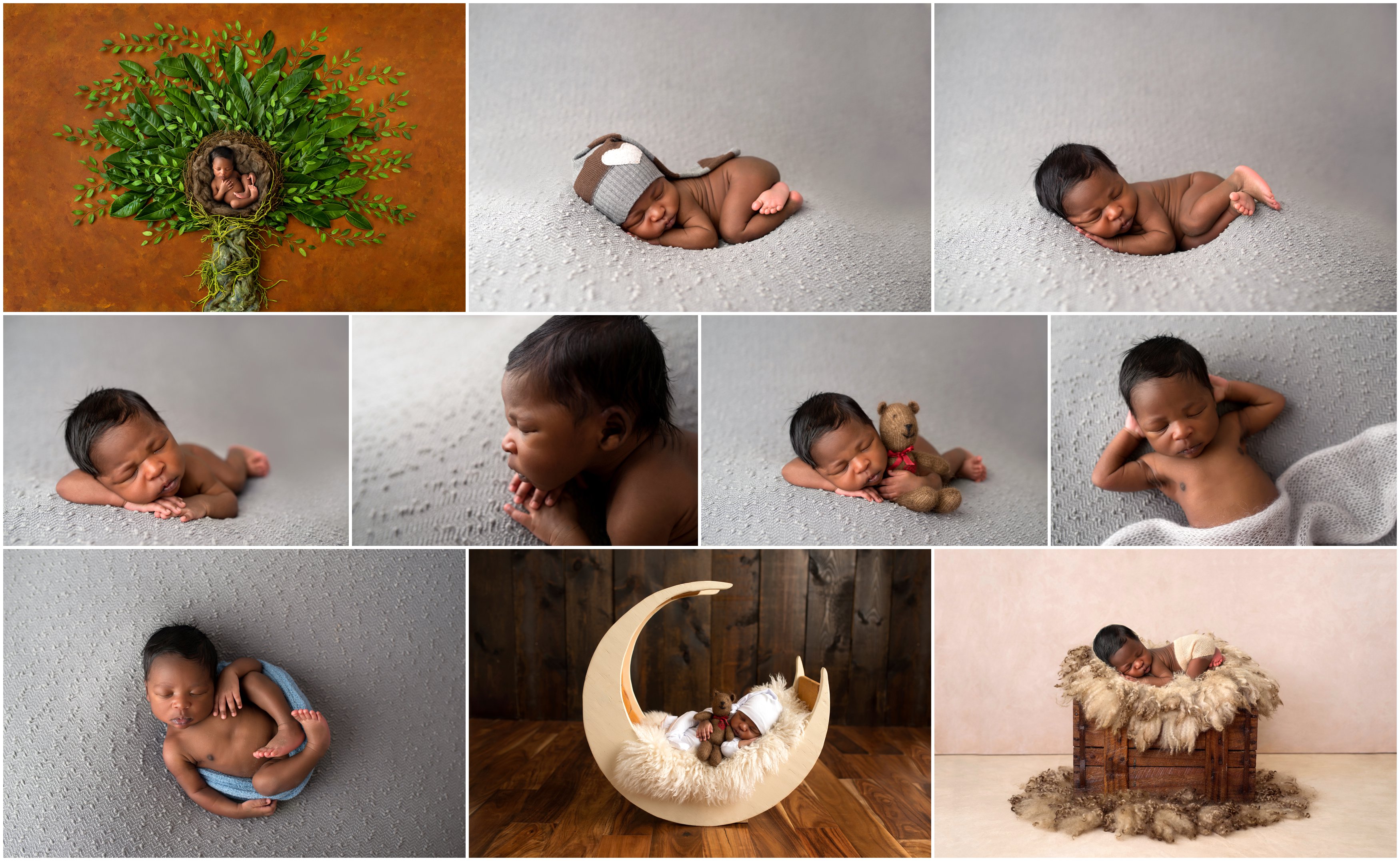 chicago black newborn photographer 