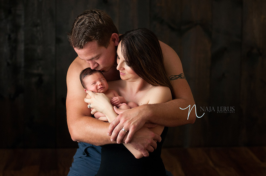 newborn family portrait