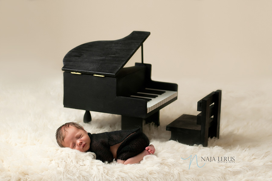 newborn baby piano