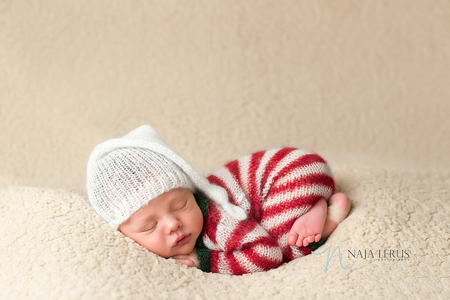 Christmas pajama newborn