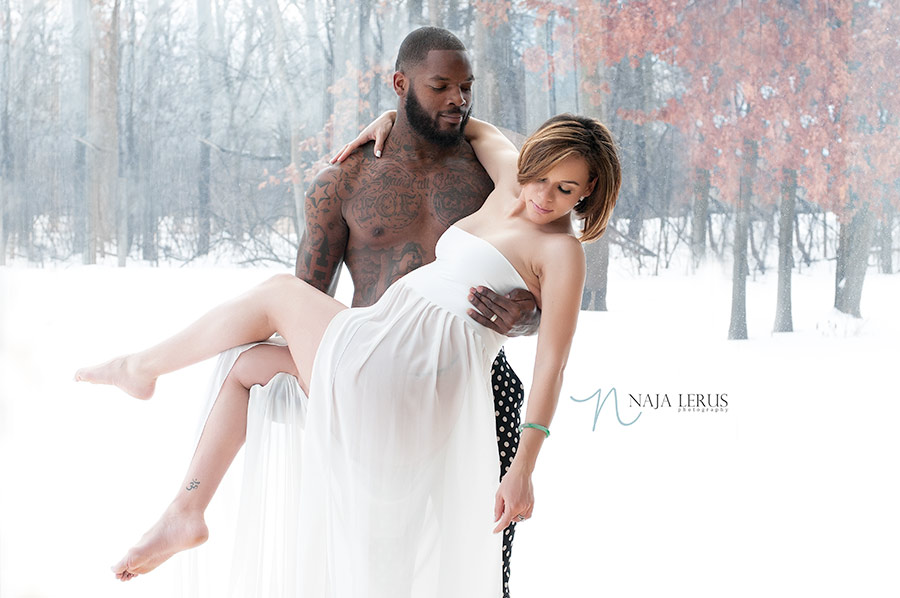 martellus bennett wife maternity session