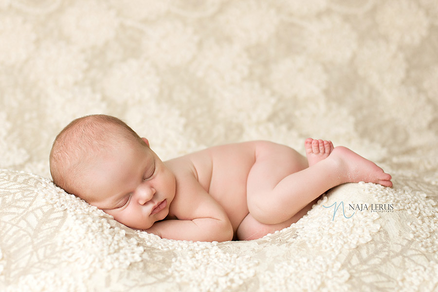 close up newborn photography baby