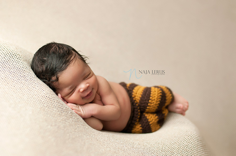 baby smiles newborn photography chicago photographer