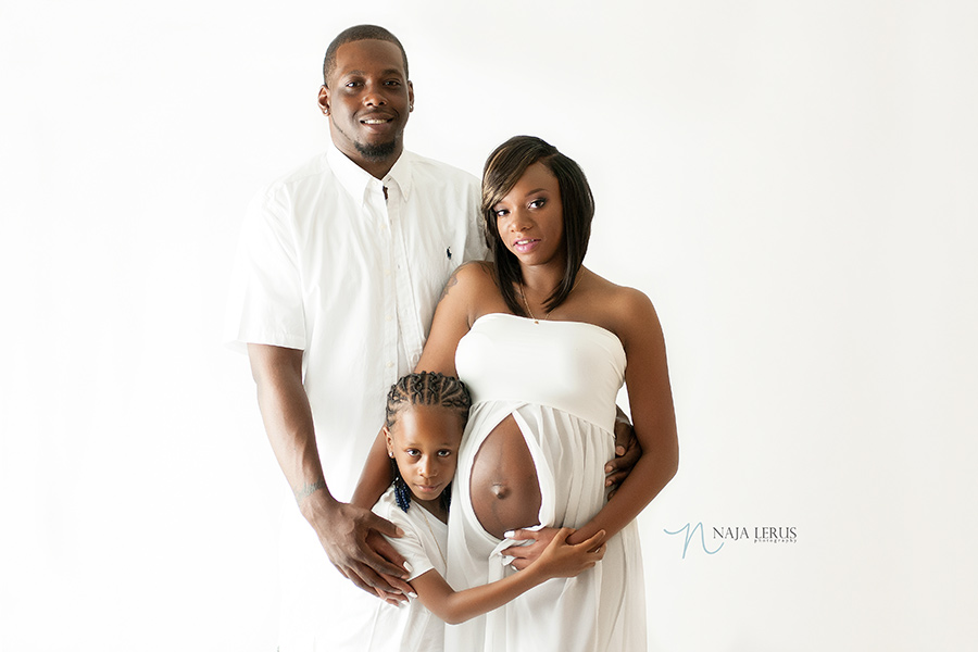 family maternity session chicago