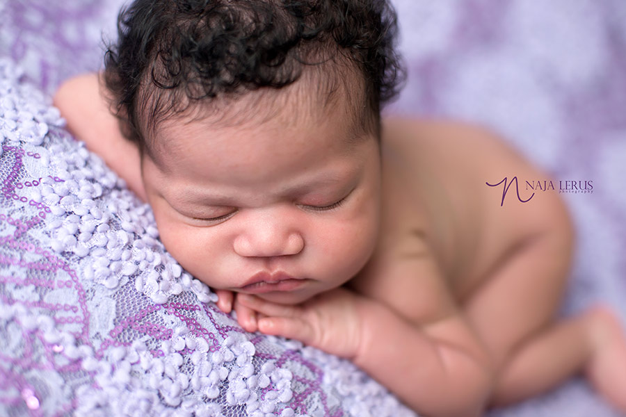 timeless newborn close up newborn photography