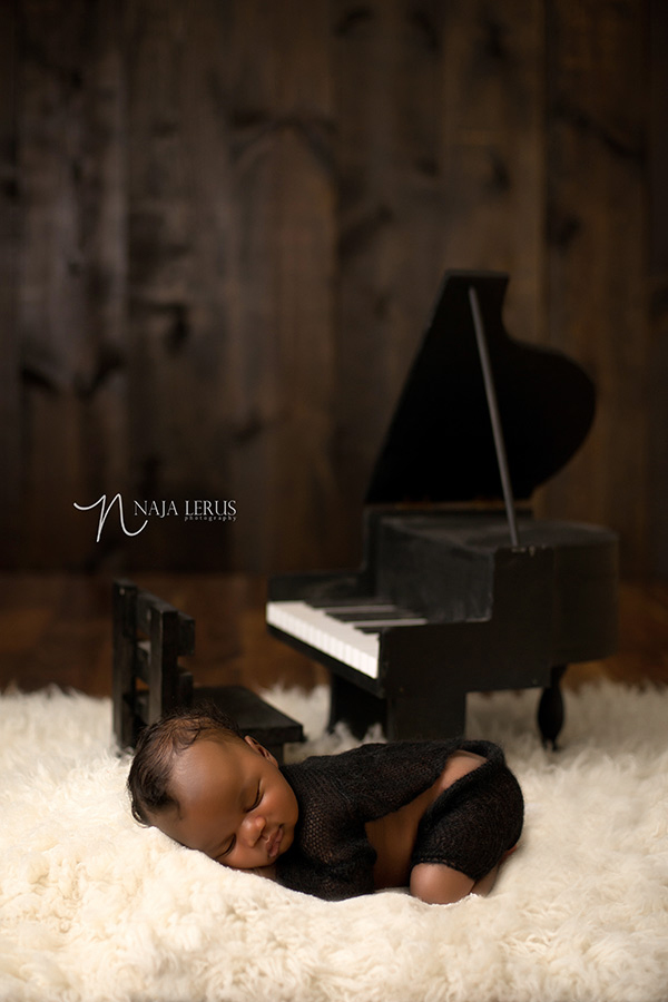 piano prop newborn photography chicago