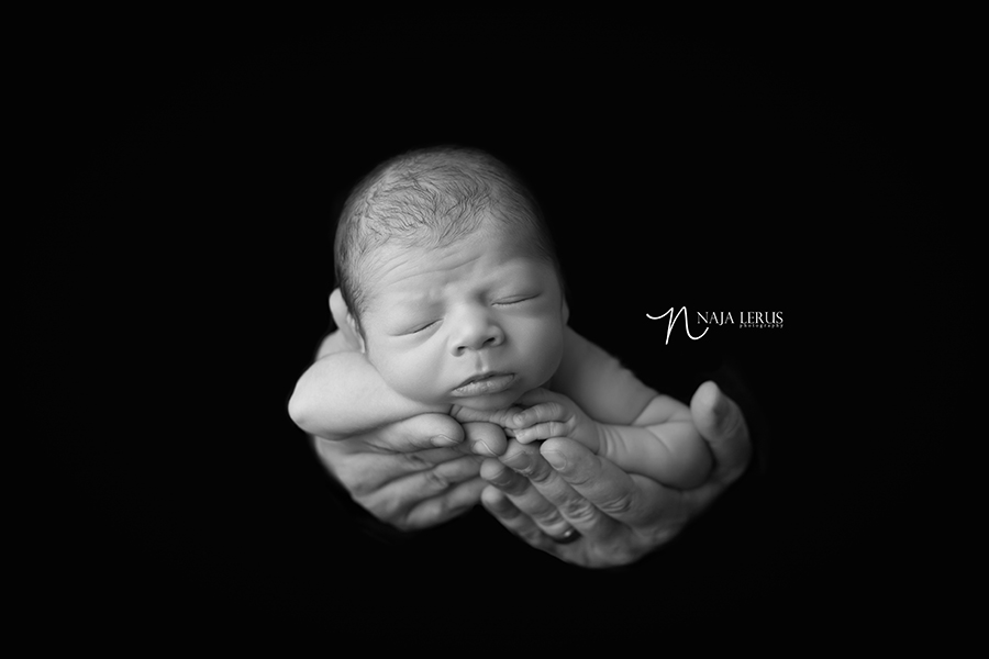 baby in hands newborn photographer pictures chicago