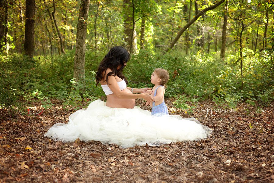 maternity tutu photo session chicago