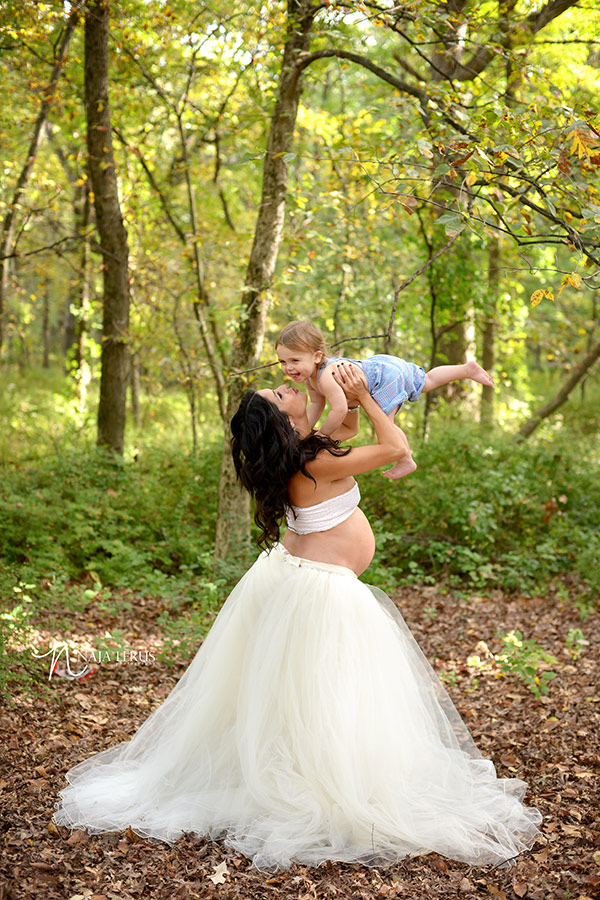 mother child maternity photo session chicago