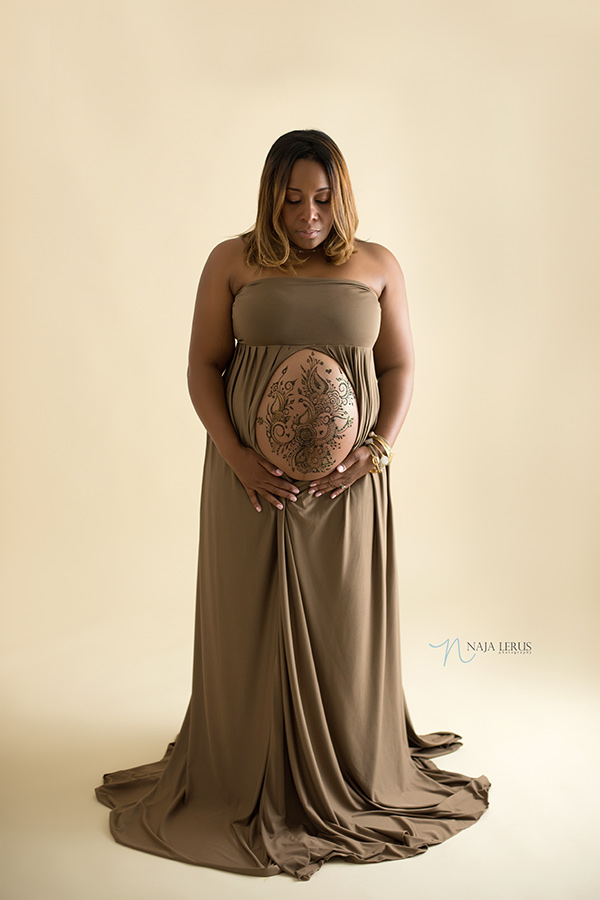 maternity gown dress chicago maternity photographer