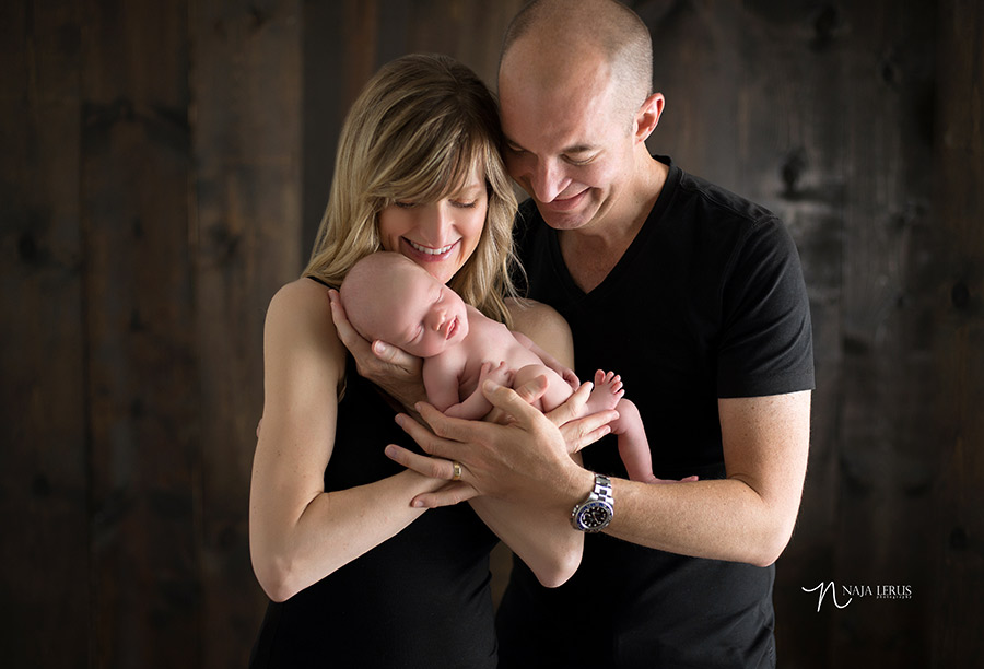 newborn parents photography chicago IL