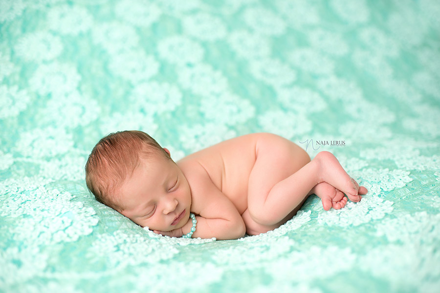 newborn baby with bracelet chicago