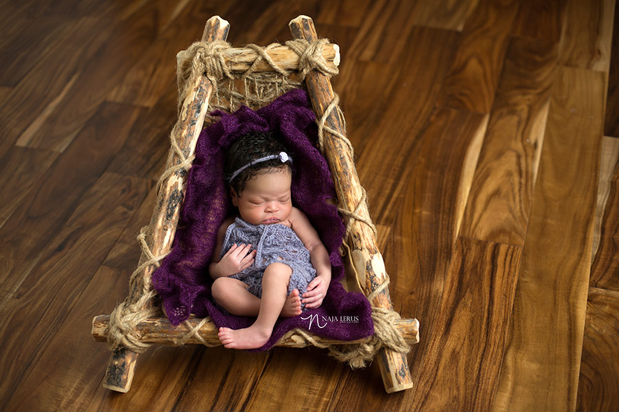 wooden handmade newborn prop chicago il