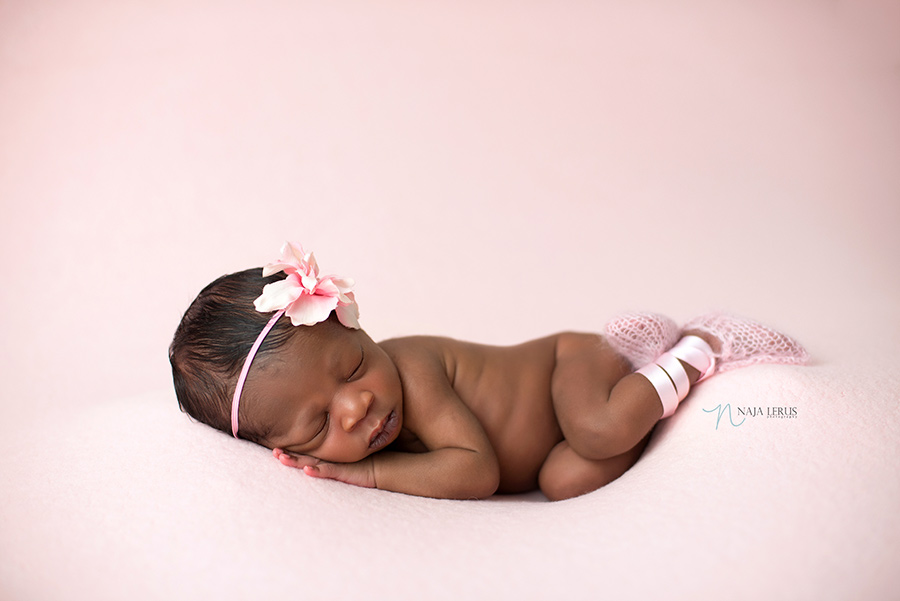 ballerina slippers for newborn baby chicago il photographer