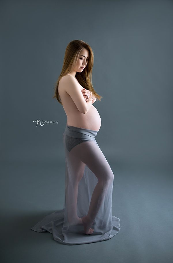 maternity semi nude photography chicago