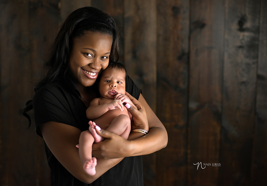 mommy baby newborn portrait chicago