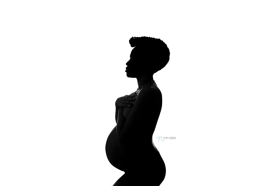 silhouette nude maternity chicago