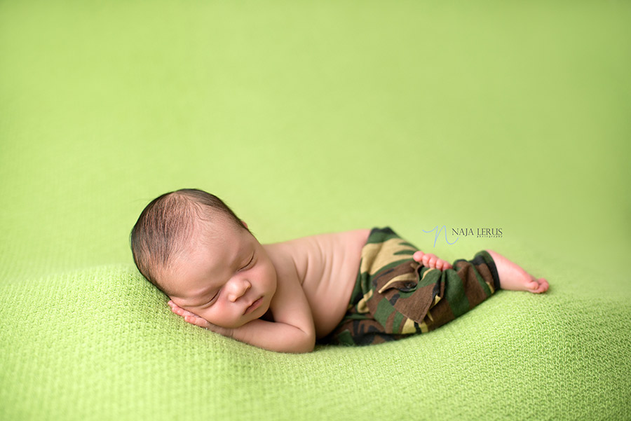 army fatigues newborn prop pants chicago IL