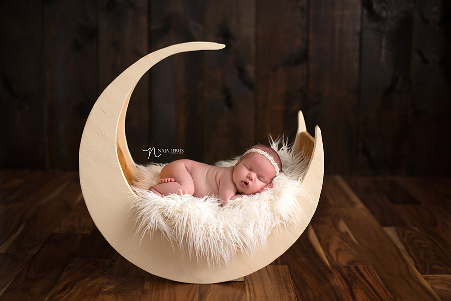 moon prop newborn photography whiting IN