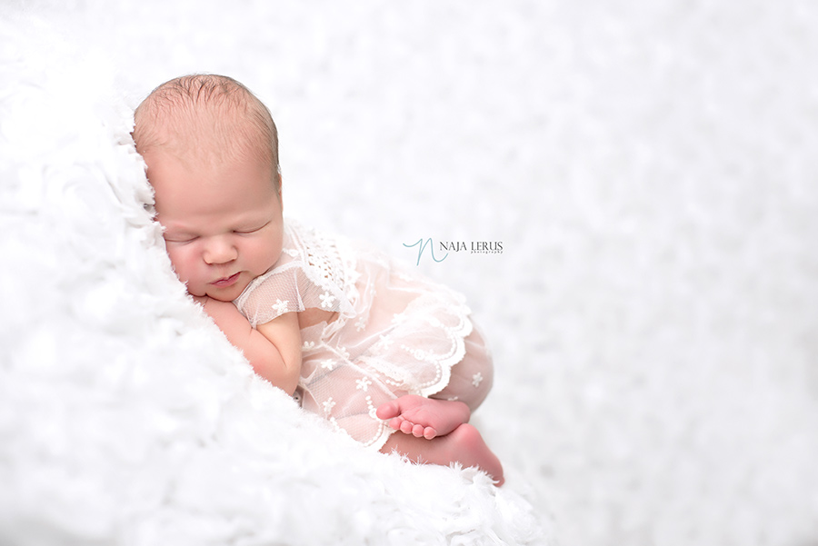 chicago newborn lace outfit prop